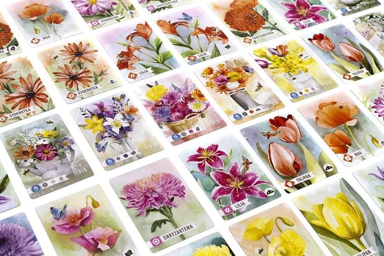 Rebel, Pachnący ogród, gra karciana