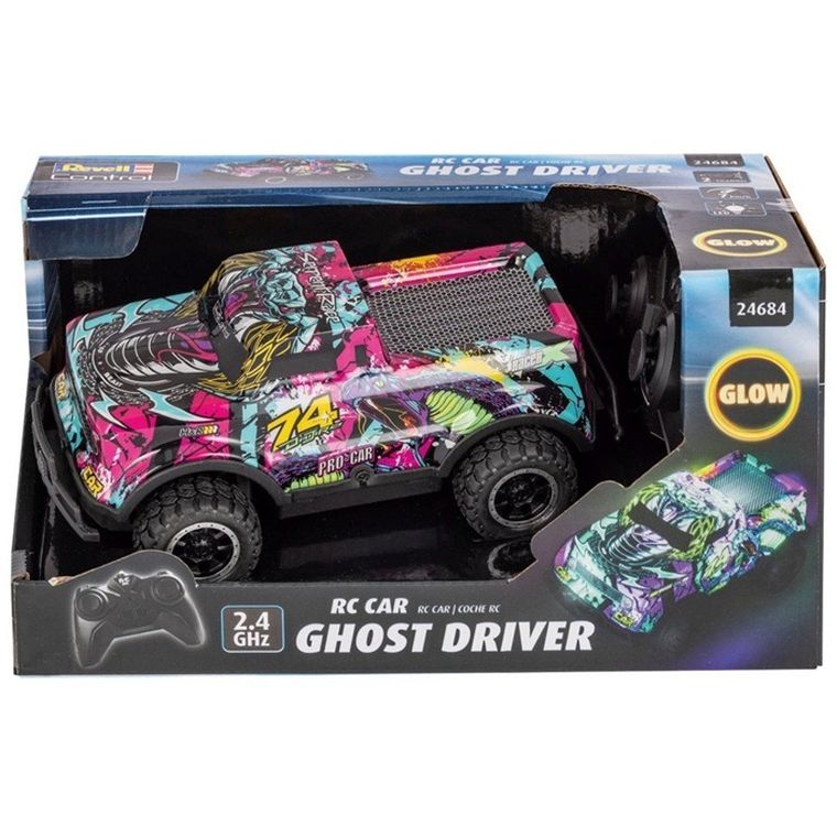 Revell, Ghost Driver, pojazd zdalnie sterowany, fioletowy