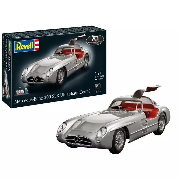 Revell, Model Set, Mercedes-Benz 300 SLR, 70th Anniversary, model do sklejania