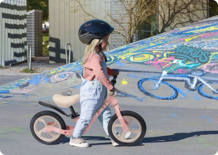 Ricokids, Funnu, rowerek biegowy dla dzieci, różowy