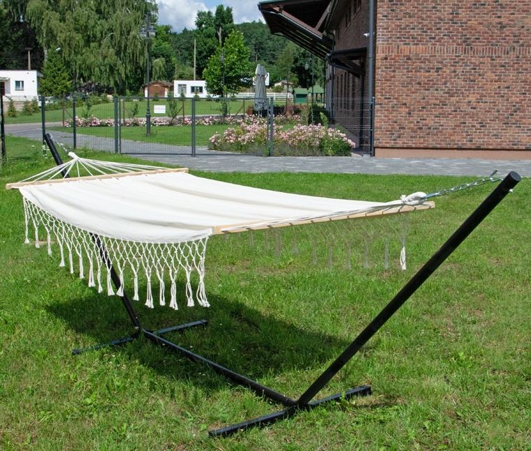 Royokamp, stelaż, stojak do hamaka, metalowy, 360-105-90 cm