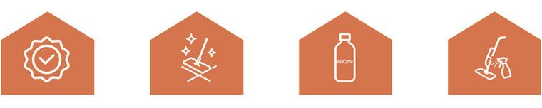 Ruhhy, mop ze spryskiwaczem, 600 ml