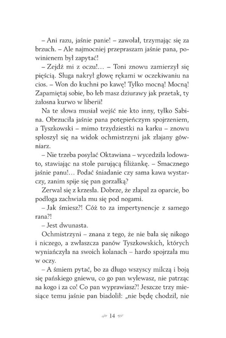 Saga rodu Tyszkowskich. Tom 2. Czarci ogród