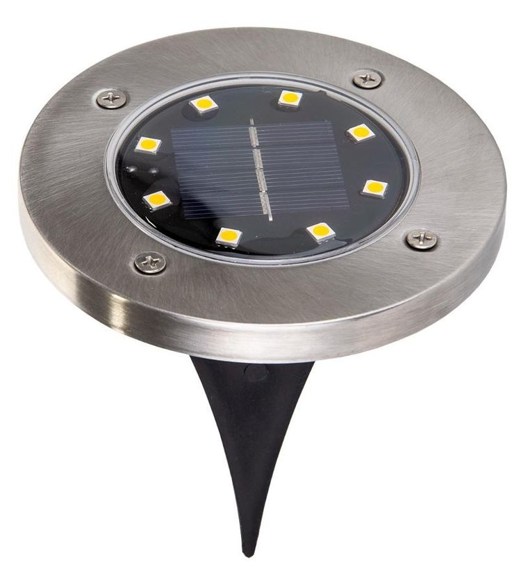 Saska Garden, lampa solarna, 8 led, 4 szt.