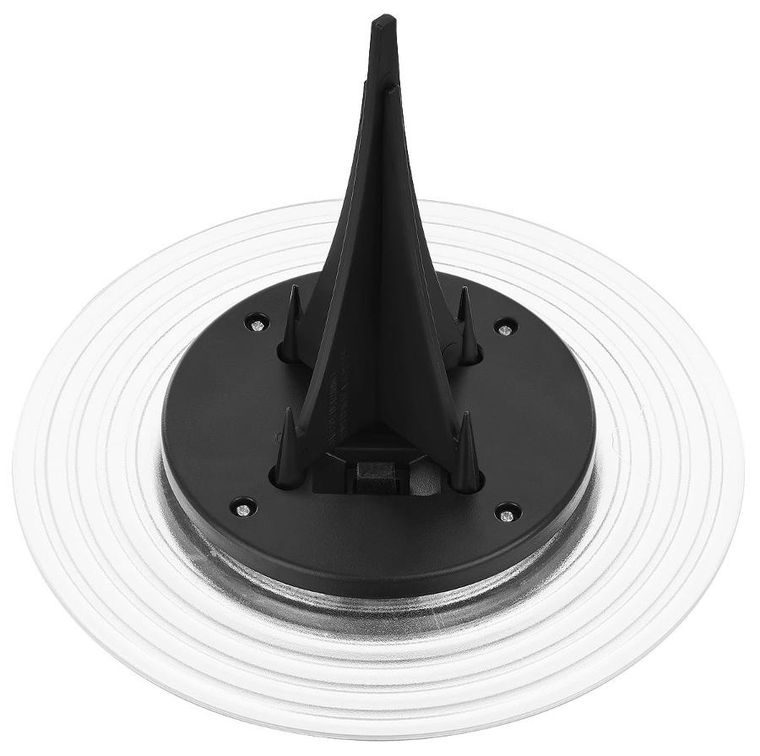 Saska Garden, lampa solarna dyskowa, 28 led, do wbicia w grunt lub montażu na ścianie