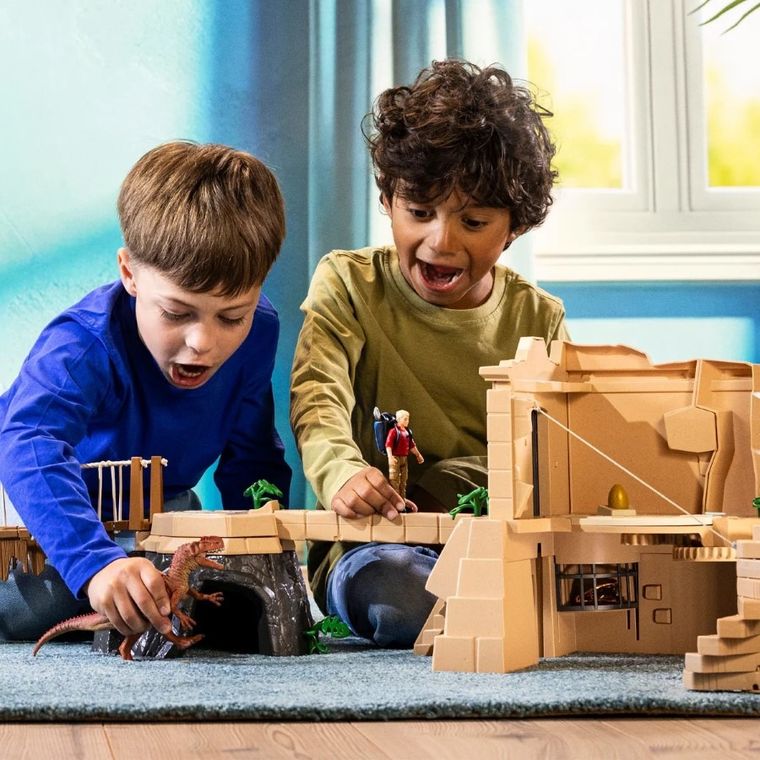 Schleich, Dinosaurs, Wyprawa do Świątyni Dinozaurów, zestaw, 42657