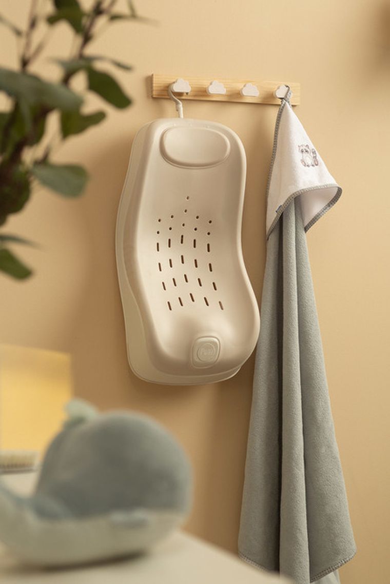 Sensillo, Posi, wkładka do wanienki składana, beżowy