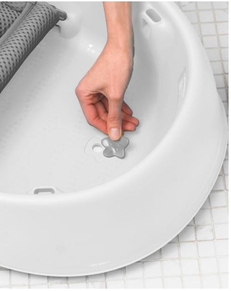 Skip Hop, Wieloryb Moby, wanienka, biała