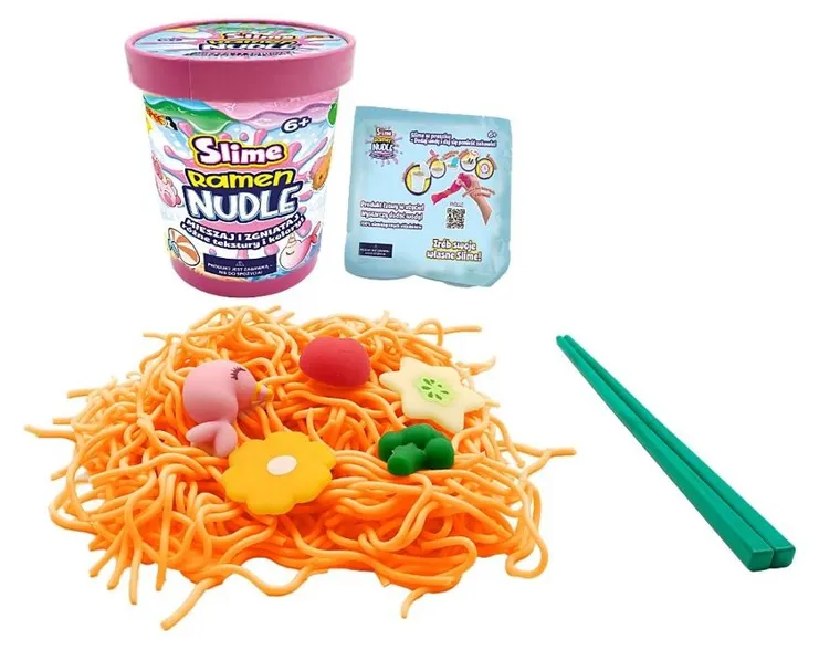 Slime, Ramen Nudle, marzenie jednorożca, zestaw kreatywny