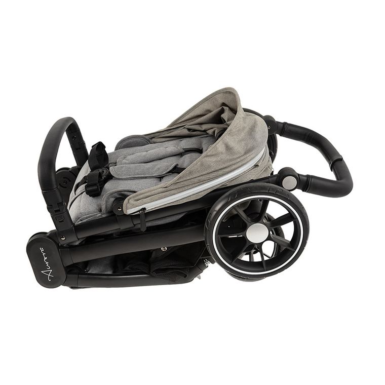 Smiki, Aurora, wózek spacerowy, szary
