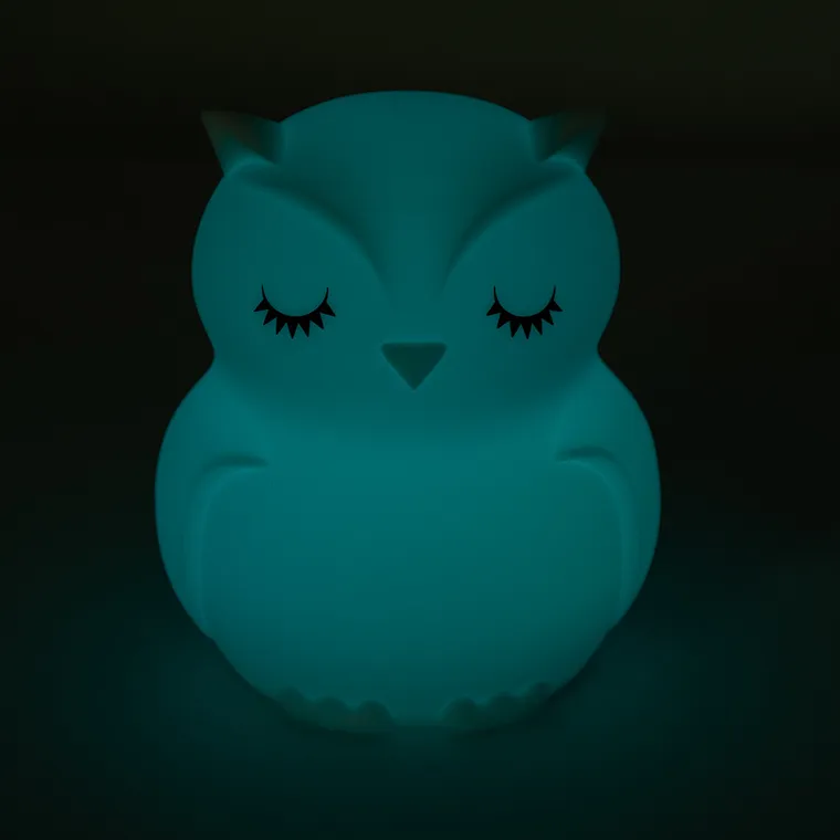 Smiki, Sowa, lampka silikonowa LED