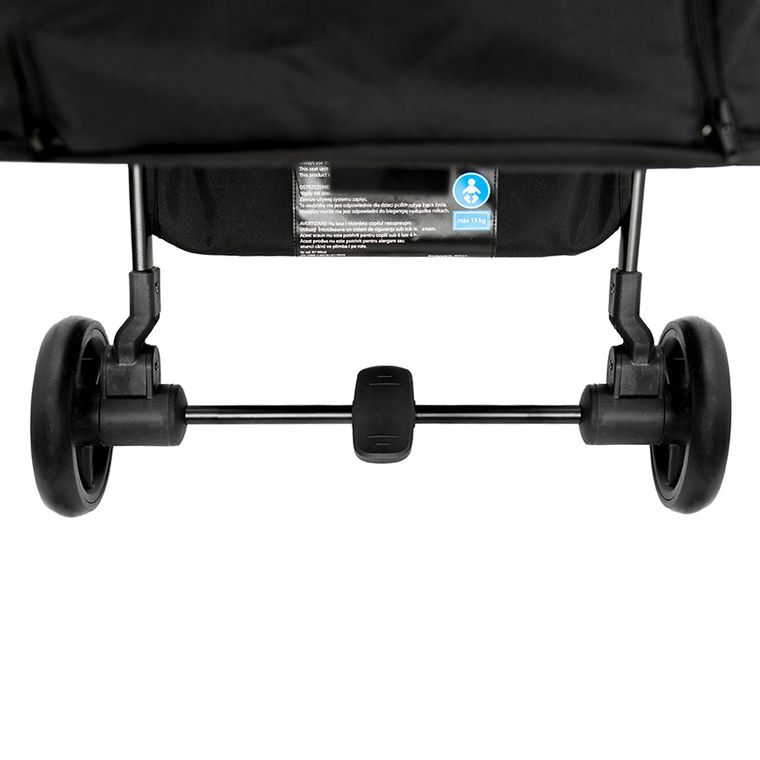 Smiki, Wind, wózek spacerowy, czarny