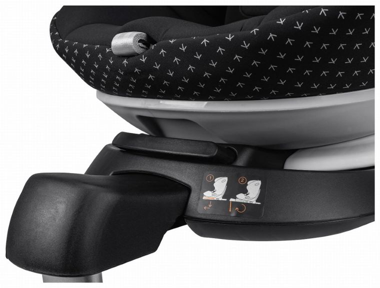 Storchenmühle, Niki Start M, fotelik samochodowy, Onyx, 61-105 cm