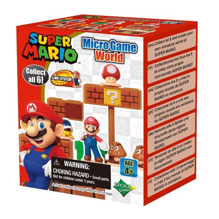 Super Mario, System Połączeń z mini grą, zestaw z figurką, 7630, 1 szt.
