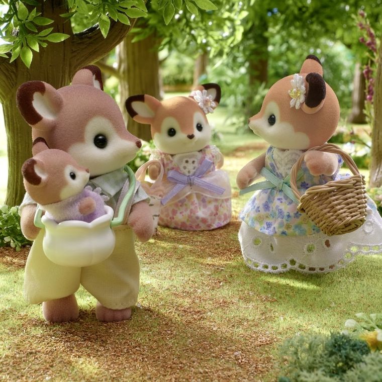 Sylvanian Families, Rodzina Jelonków, zestaw figurek, 5799