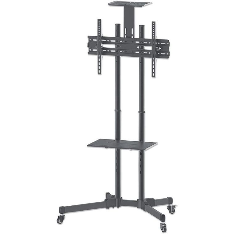 Techly, mobilny stojak do TV, 37-70 cali, 50 kg, dwie półki