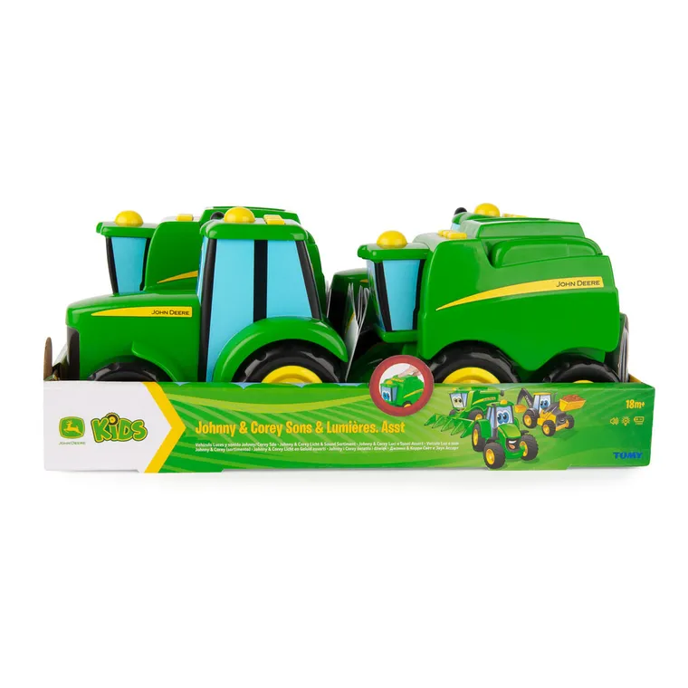 Tomy, John Deere, Mali przyjaciele, auto z światłem i dźwiękiem