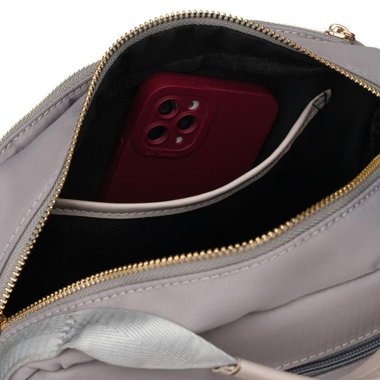 Torebka listonoszka, szara, Peterson