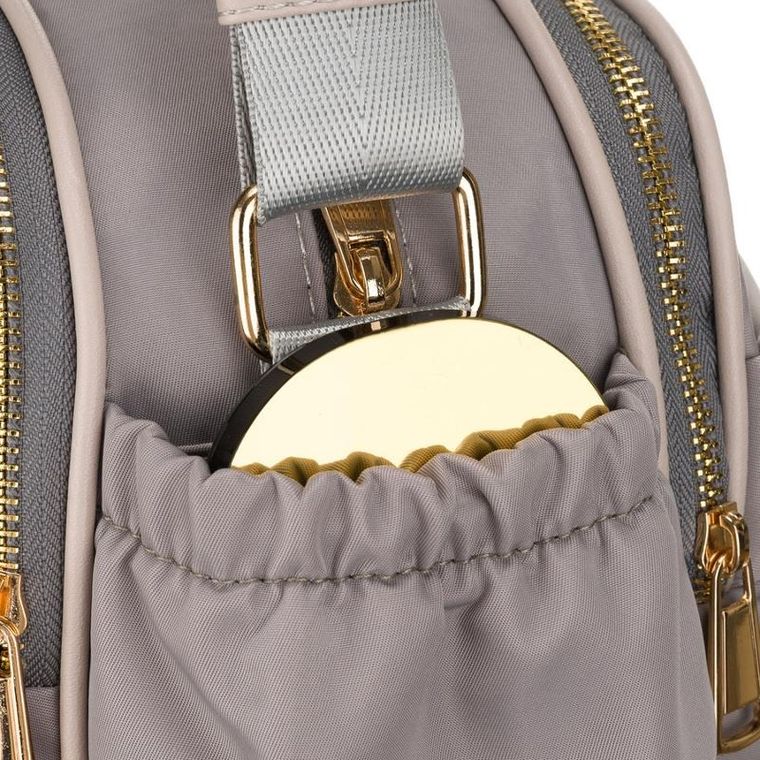 Torebka shopper, szara, Peterson