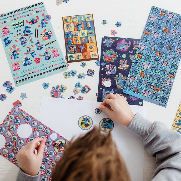 Totum, Lilo i Stitch, duży zestaw naklejek, 300 elementów