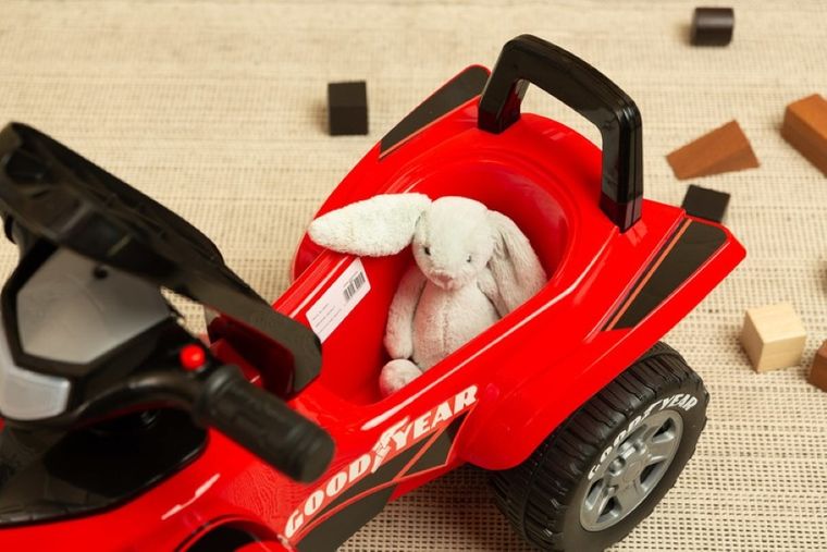 Toyz, Goodyear, quad, jeździk, red