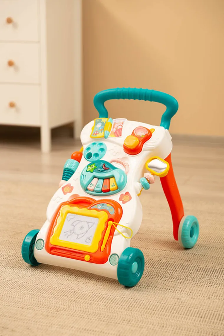 Toyz, pchacz muzyczny, zabawka edukacyjna, turquoise