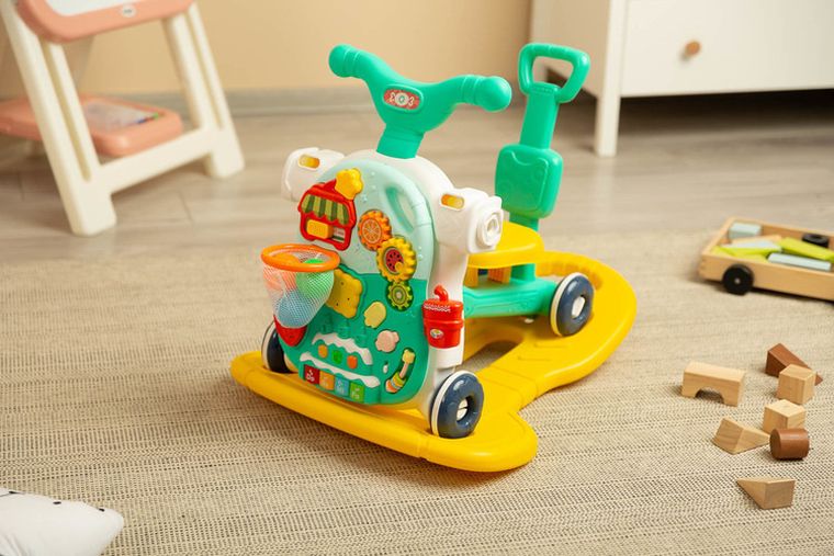 Toyz, wielofunkcyjny chodzik 5w1, turquoise