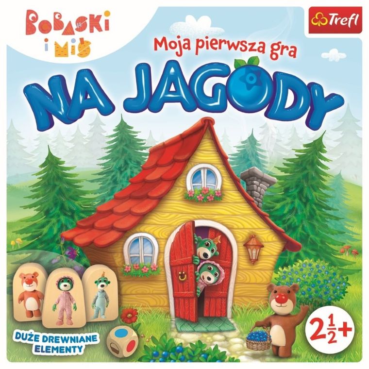Trefl, Bobaski i Miś, Na jagody, Moja pierwsza gra