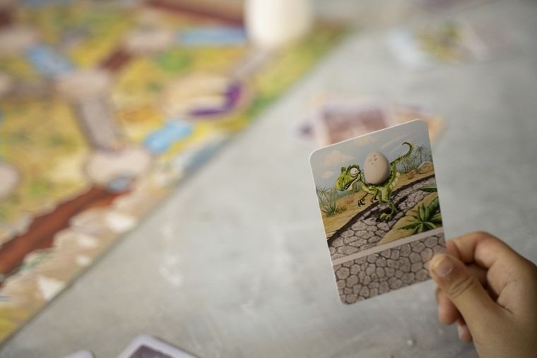 Trefl, Magajaja, Dinosaurs, gra familijna