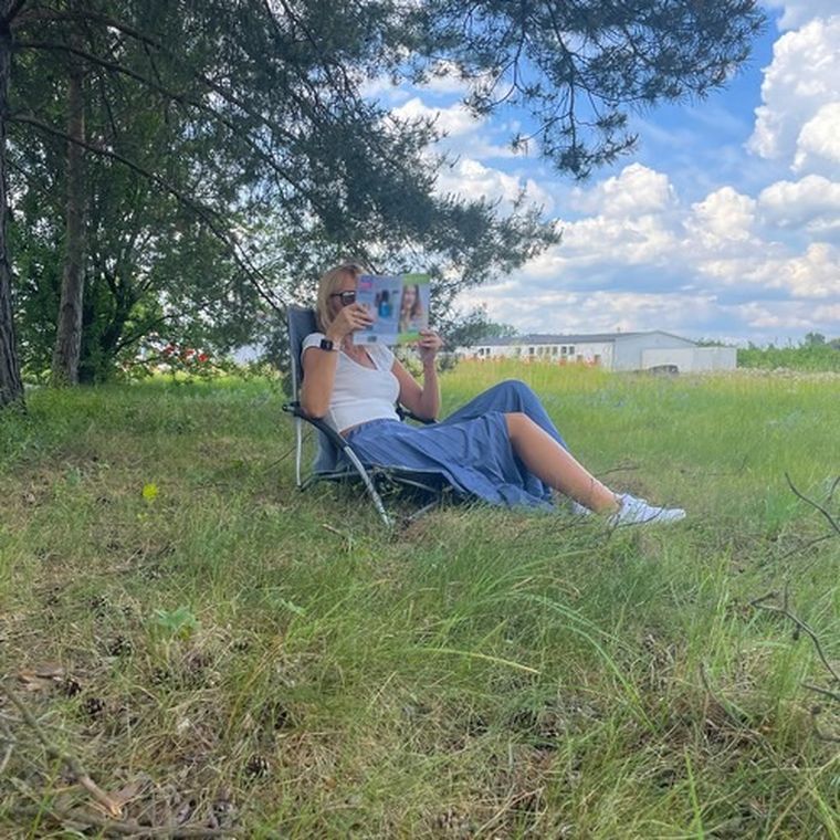 Trizand, krzesło turystyczne, składane