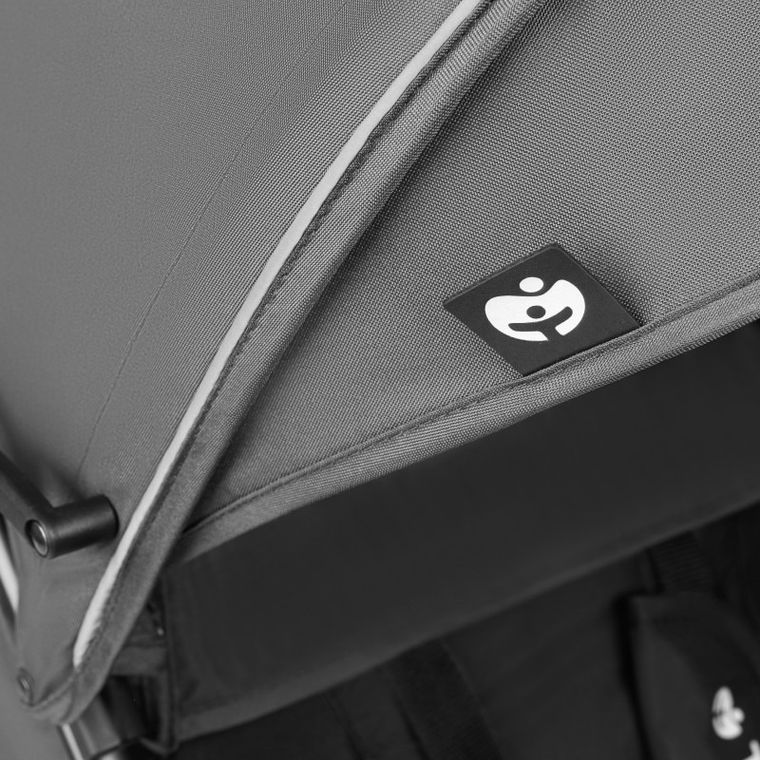 Tulano, Davos 35, wózek spacerowy, grey-black