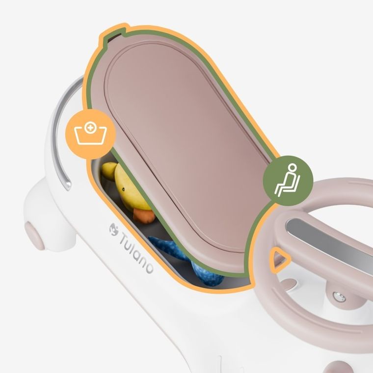 Tulano, Focus 45, jeździk grawitacyjny, grey