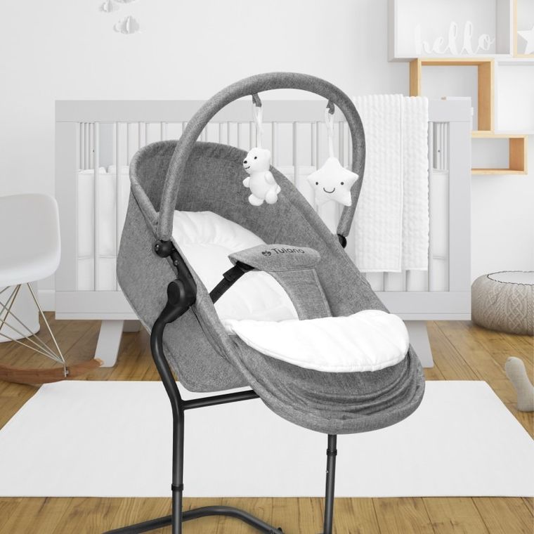 Tulano, Moon 35, bujaczek leżaczek 4w1, grey