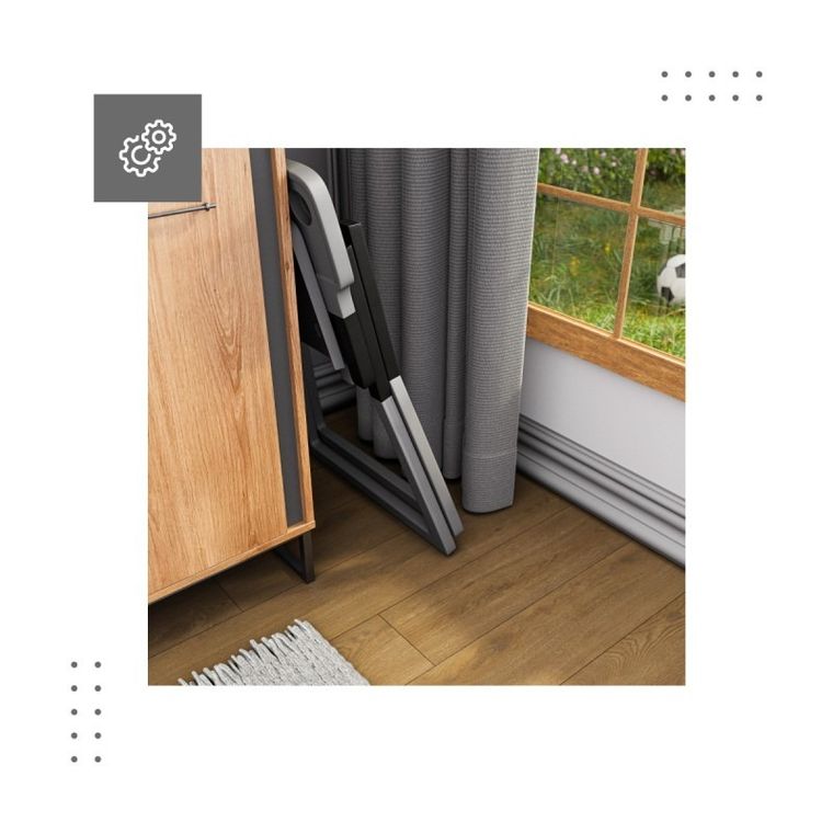 Tulano, Morsel 25, krzesełko do karmienia, grey-black