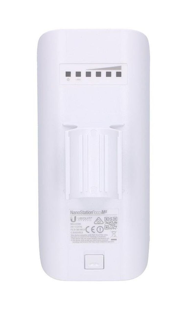 Ubiquiti, LocoM5, punkt dostępowy, CPE, 5GHz, 1x RJ45 100Mb/s, 13dBi