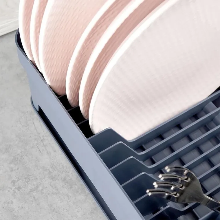 Vilde, Loft, ociekacz do naczyń, szara, 39,8-31-12 cm