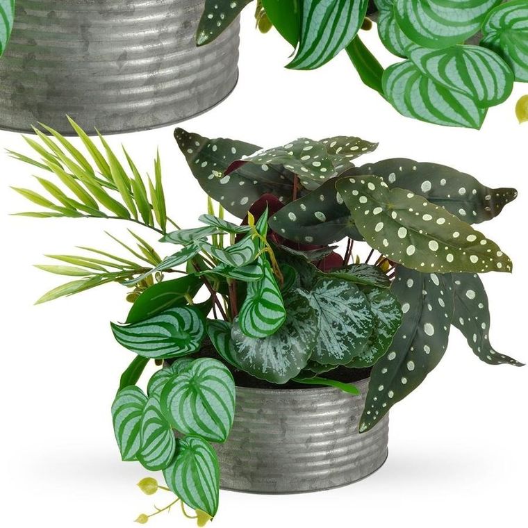 Vilde, sztuczna roślina w doniczce, kompozycja, 28 cm