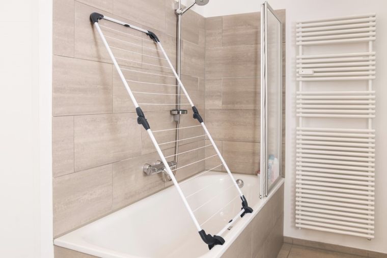 Vileda, Acrobath, suszarka na pranie, wewnętrzna, nawannowa, 157233