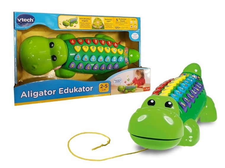 Vtech, Aligator Edukator, niemowlęca zabawka edukacyjna