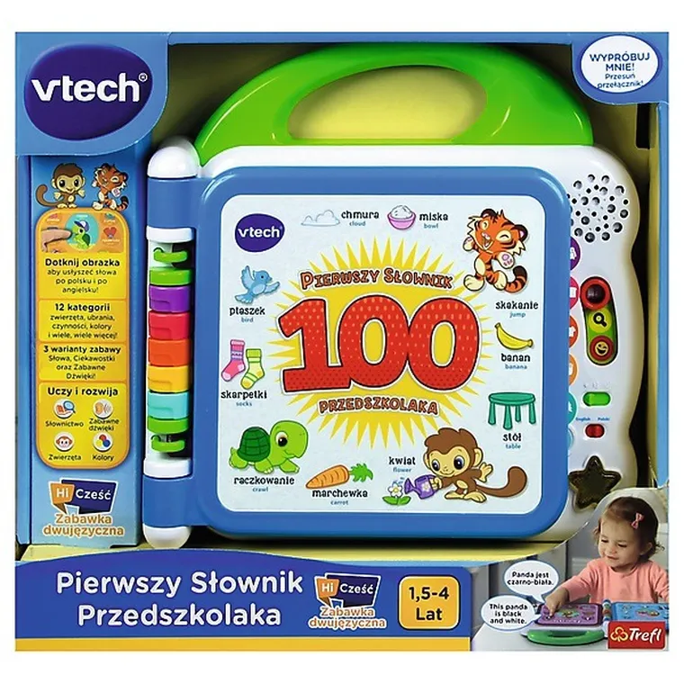 Vtech, Pierwszy Słownik Przedszkolaka, zabawka interaktywna