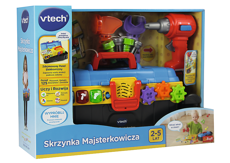 Vtech, Skrzynka Majsterkowicza, zabawka interaktywna