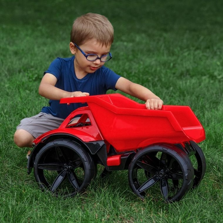 Wader, Maximus, wywrotka, czerwona, 59 cm