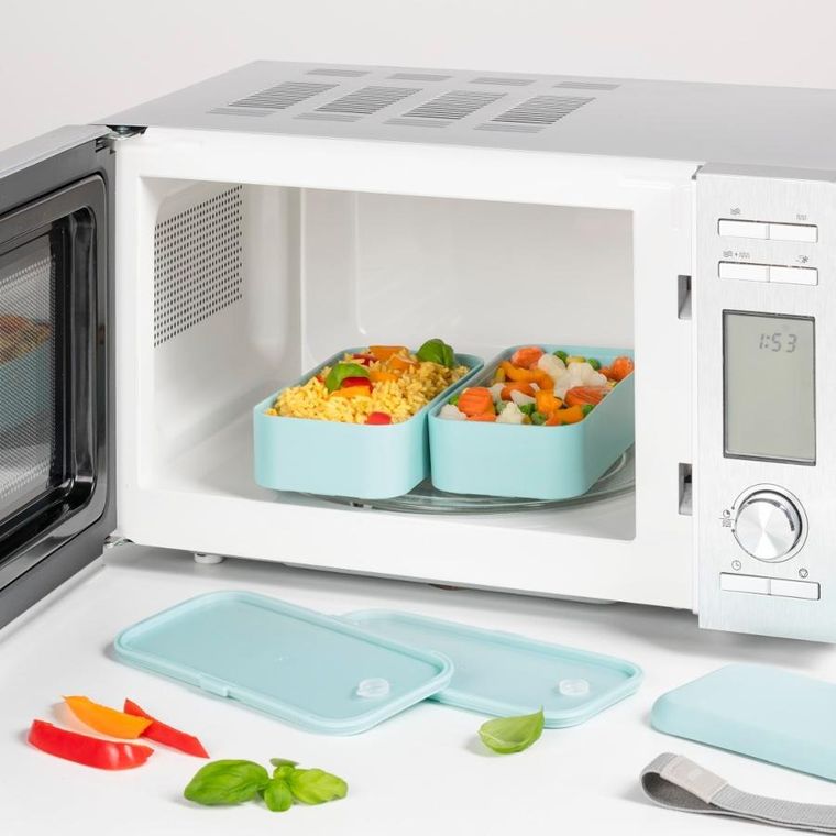 Xavax, Bento, lunchbox, poziomowy, 500 ml, to go