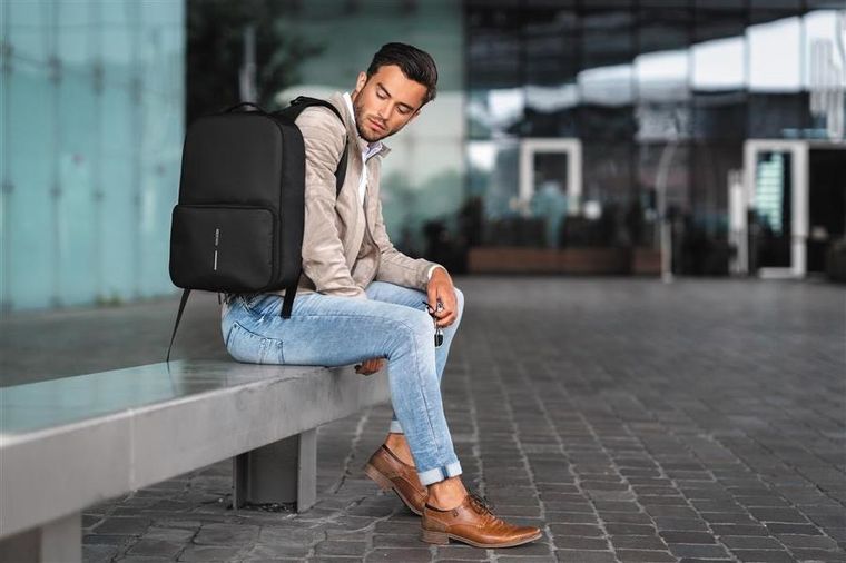 XD Design, Flex Gym Bag, plecak antykradzieżowy, czarny