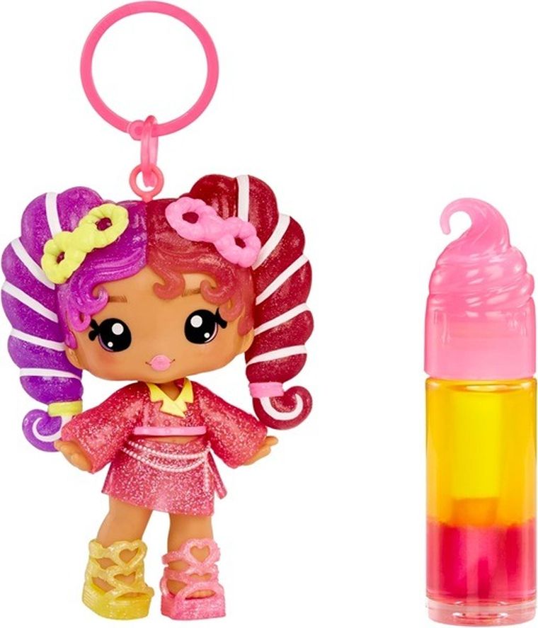 Yummiland, Lip Gloss Mystery Color, laleczka + pachnący błyszczyk DIY do ust