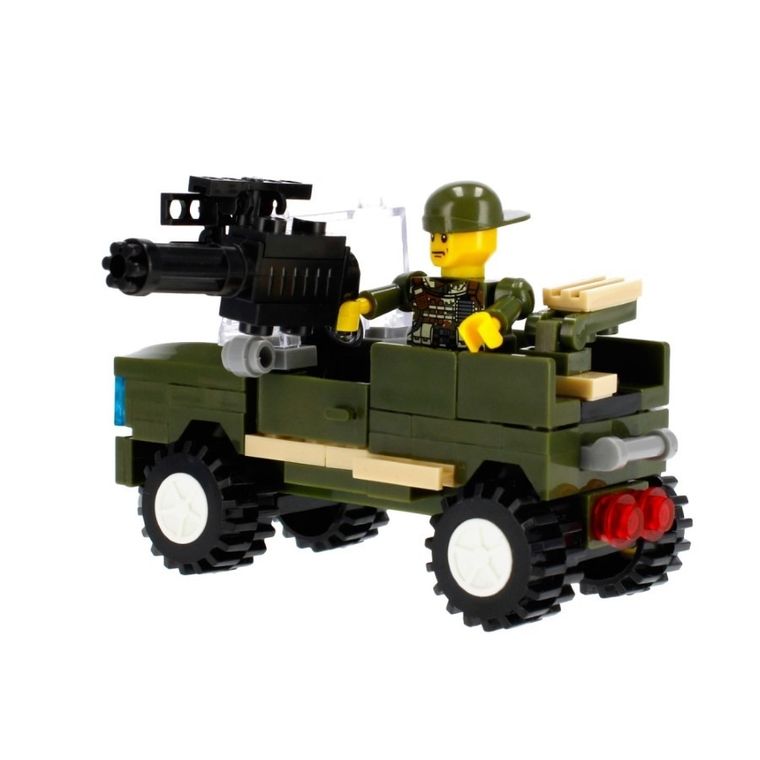 Alleblox, wojsko, klocki konstrukcyjne