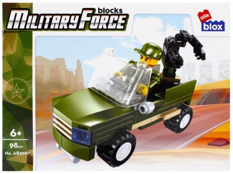 Alleblox, wojsko, klocki konstrukcyjne