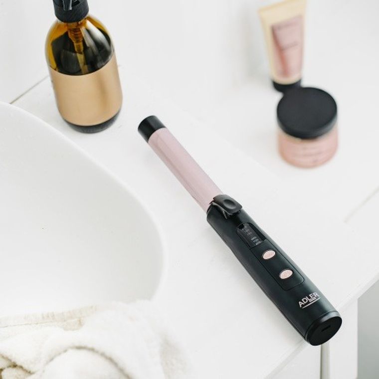 Adler, bezprzewodowa lokówka podróżna, USB