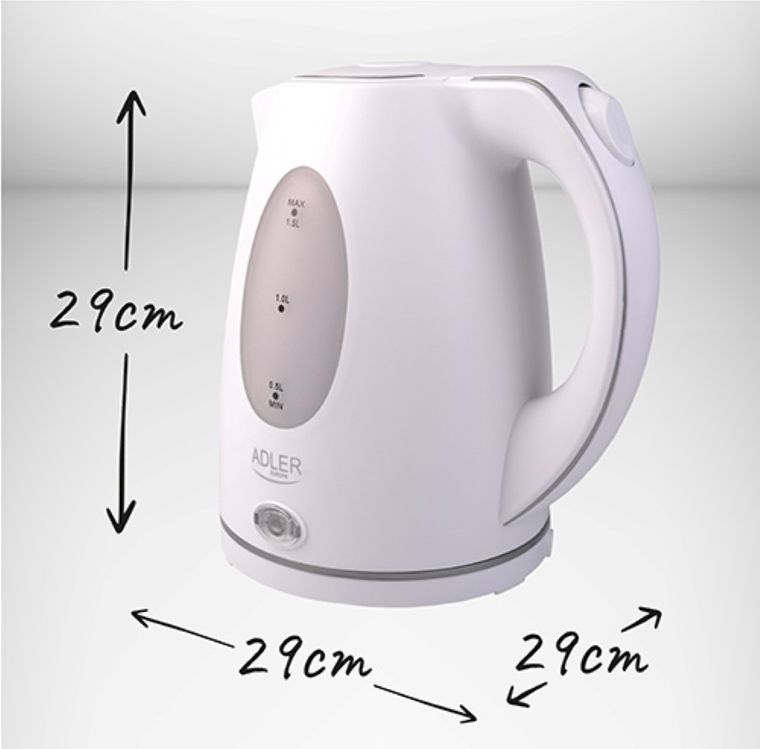 Adler, czajnik elektryczny AD 1207, 1.5 l