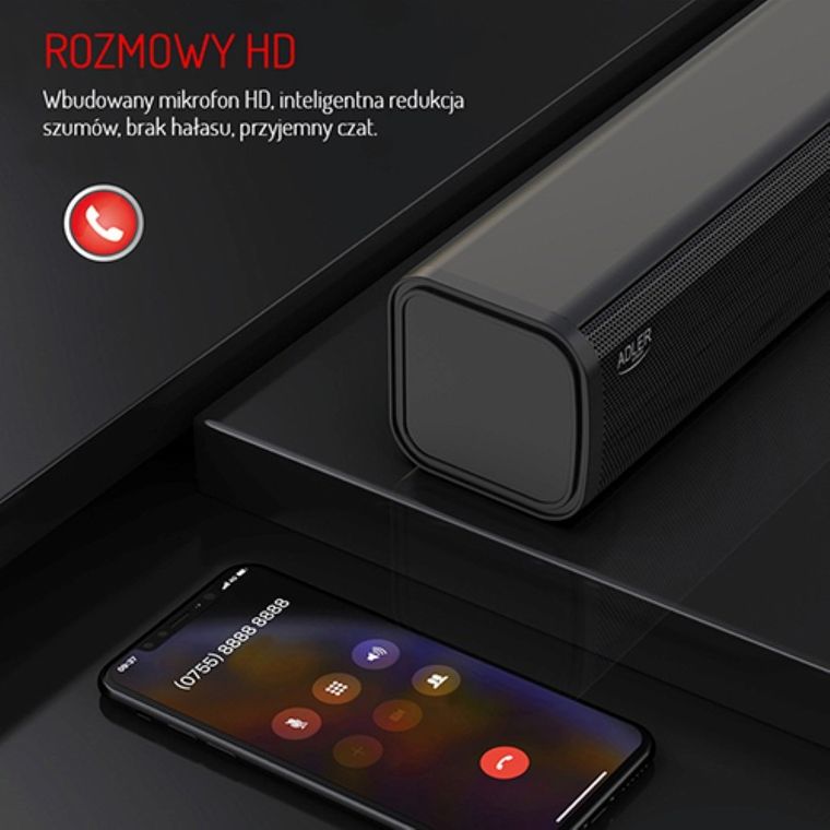 Adler, głośnik z budzikiem